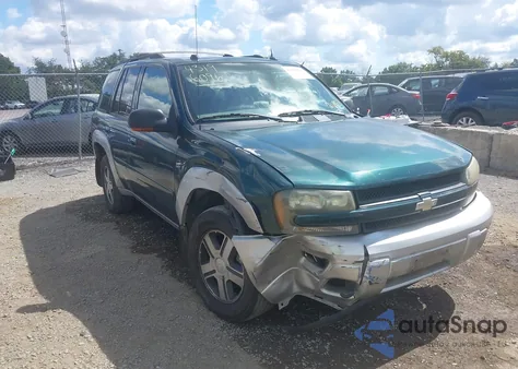 2005 Chevrolet Trailblazer Lt from USA, damaged, VIN 1GNDT13SX52269637